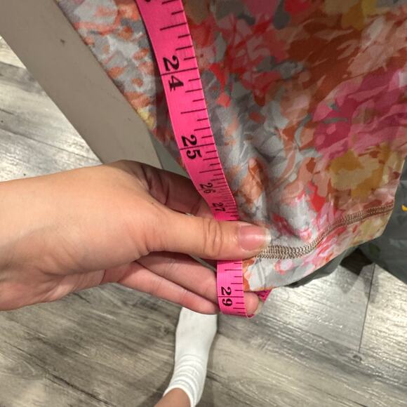 Lululemon Align 25” Inflorescence Multi High Rise Leggings Women’s Size 6 GUC - Picture 11 of 12